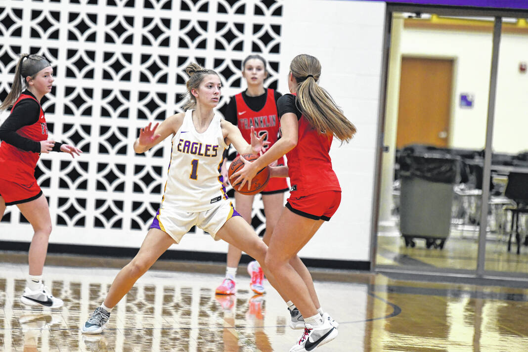Eaton falls to Franklin in home opener, 52-39 - The Register Herald